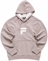 FILA Logo Printed Loose Fit Drawstring Hoodie Unisex Victoria Purple T11U313201F-VT FILA Logo Printed Loose Fit Drawstring Hoodie Unisex Victoria Purple T11U313201F-VT