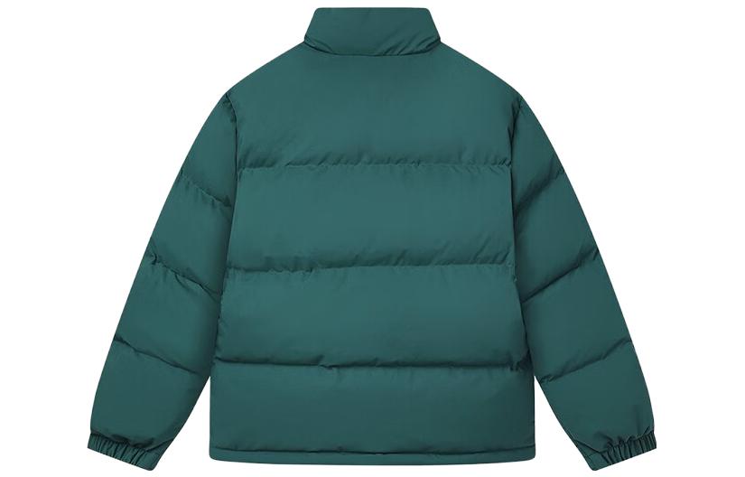 FILA Logo Printed Oversized Puffer Jacket Unisex - Showpeak Green. F51U349901F-GN 圖 3