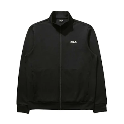 FILA Logo Printed Stand-Collar Jacket Black FS2FTD3201F-BLK