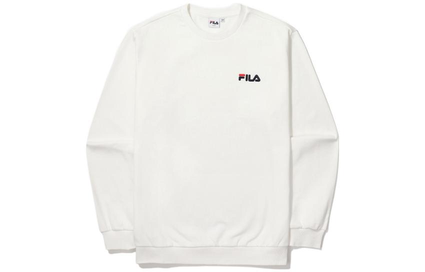 FILA Logo Pullover Sweatshirt White FS2POF1101X-OWH