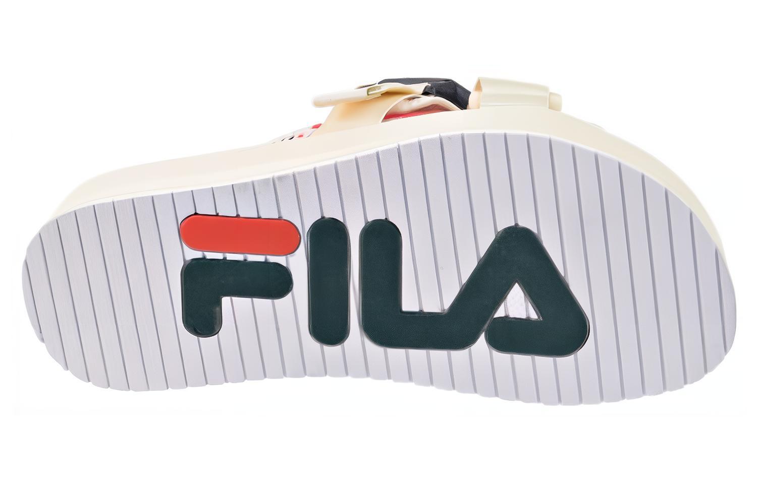 Shop Sandalias FILA Logo 'Beige'. 1SM01576-142yc