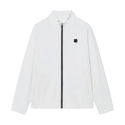 FILA Logo Zip-Up Long Sleeve Jacket Unisex White FS2FTH2201U-OWH