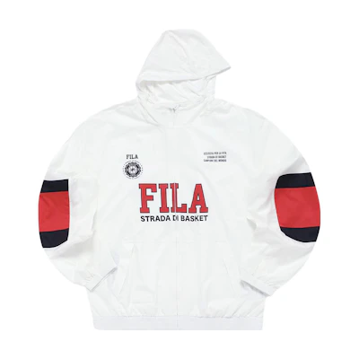 FILA Long Sleeve Jacket 2023 Summer Streetwear Sports Casual White T11M325702F-WT