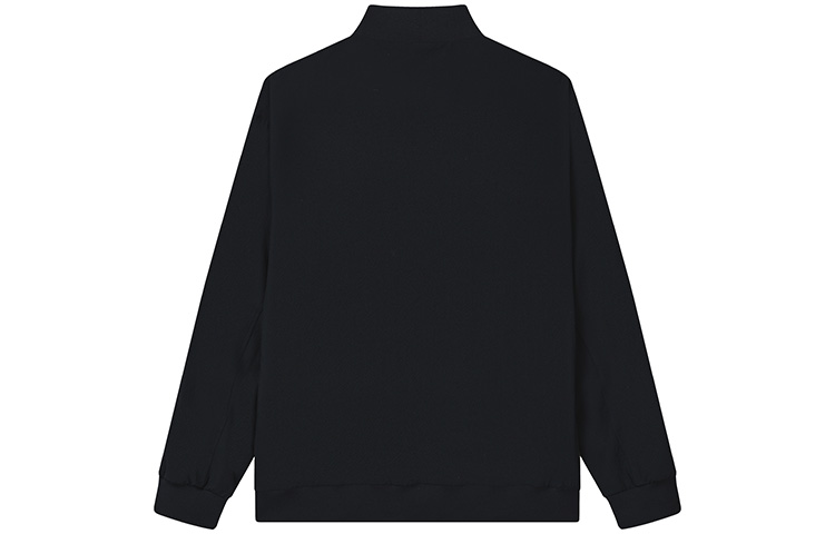 Lookbook FILA Jaket Longgar Kolar Baseball Tenun - Biru Legend (Koleksi Musim Luruh) F11M238706F-NV