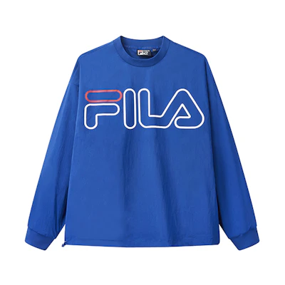 FILA Loose-Fit Woven Sports Jacket Blue F11M038226F-DB