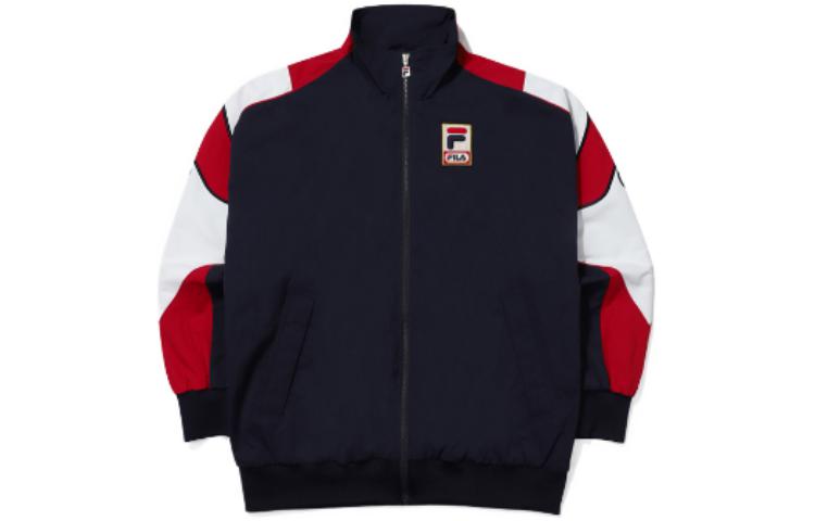 FILA Loose Fit Long-Sleeve Jacket Blue FS2JKE4701X-INA