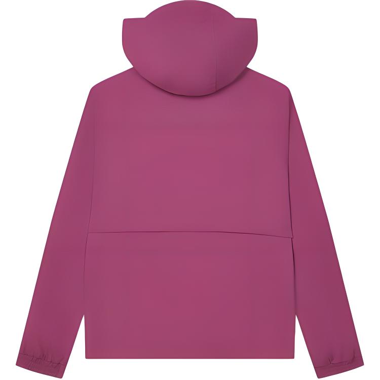 FILA Loose Fit Solid Color Hoodie Jacket - Rose Red F71M429702F-RD 圖 3