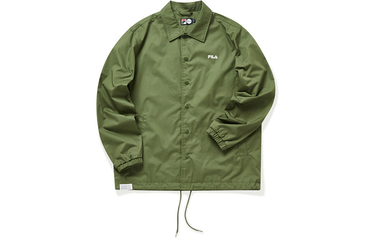 FILA Loose Fit Sports Jacket Military Green T11M011703F-KK