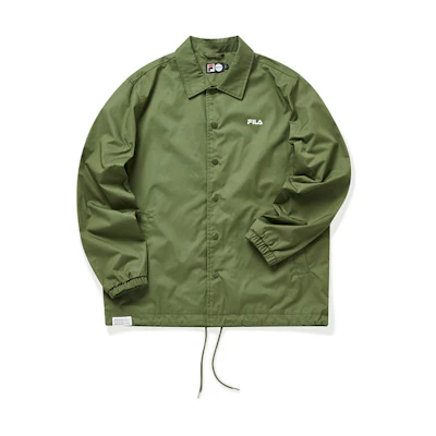 FILA Loose Fit Sports Jacket Military Green T11M011703F-KK