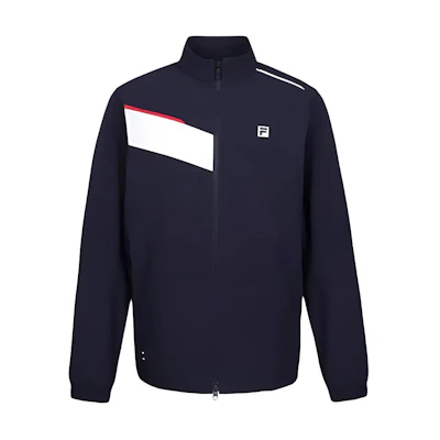 FILA Loose Fit Stylish Versatile Jacket - Deep Blue FS2JKG3301M-INA