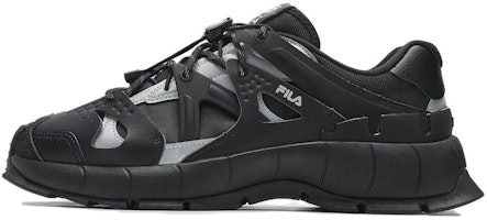 FILA Low-Top 'Comfortable Black Grey' F12M411122FBC FILA Low-Top 'Comfortable Black Grey' F12M411122FBC