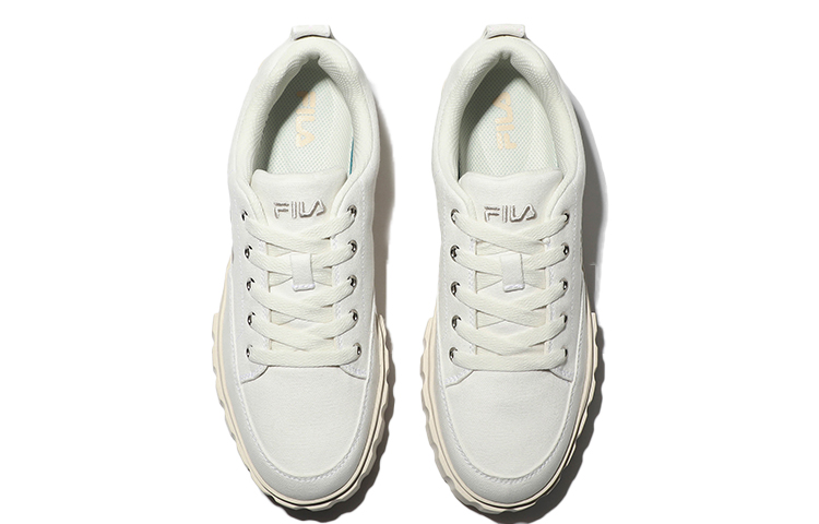 Shop FILA Lage Skate Schoenen Crèmekleurig 1TM01576D_920