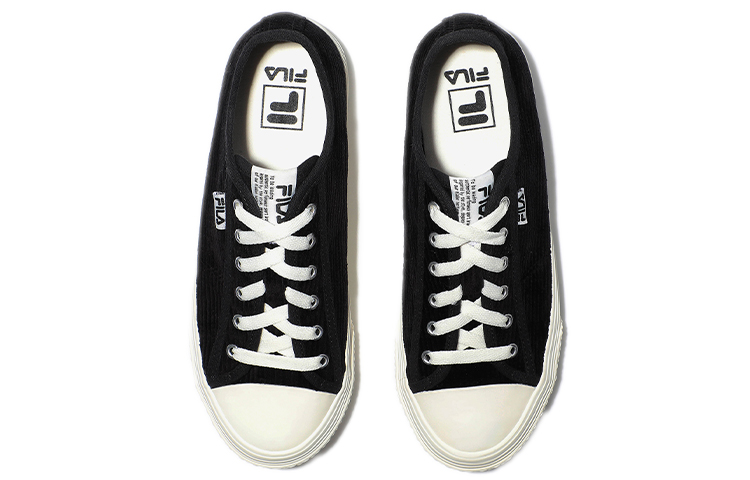 Shop FILA Lage Canvas Sneakers ''Zwart'' 1XM01681D_001
