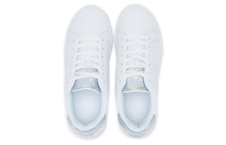 FILA Low-Top Casual Board Shoes 'White Laser' 圖 4