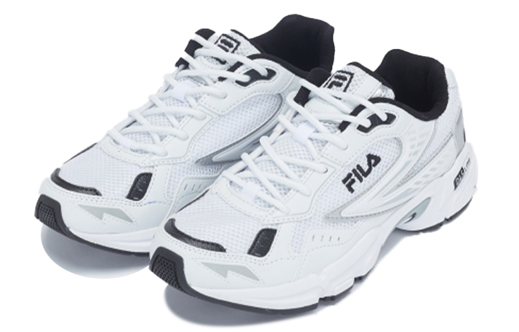 FILA Low-Top Casual Running Shoe 'Silver Black' 圖 3