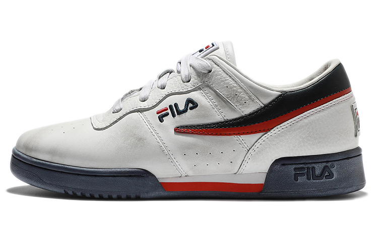 FILA Low-Top Casual Skate Shoes 'Grey-Red' 1FM01749D_125