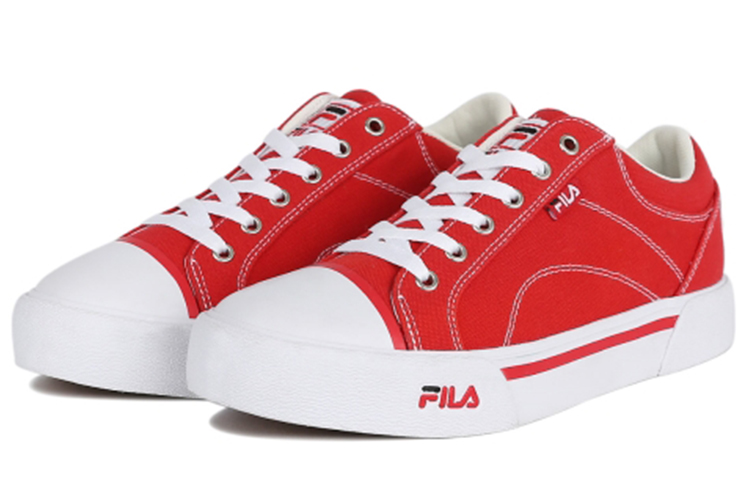 Lookbook Sneaker Basse FILA Casual ''Rouge Confort Respirant'' FS1SIB1274X_RED