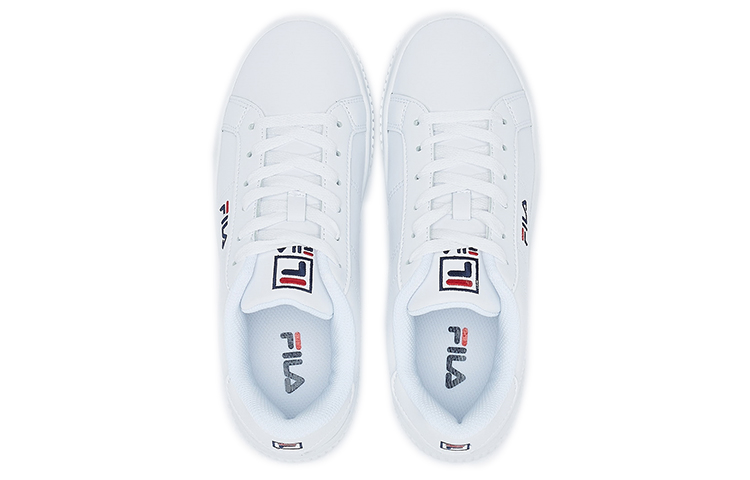 Shop FILA Low-Top Casual Sneakers 'White' 1TM00657_100