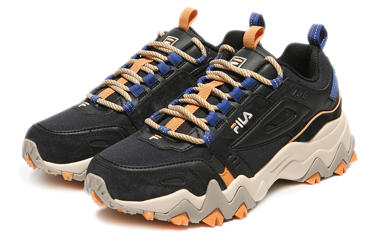 Lookbook FILA Lage Daddy Schoenen Zwart/Oranje 1JM00801E_042
