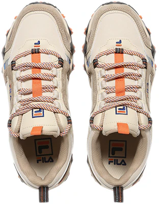 FILA Scarpe Basse Daddy Avorio/Arancione 1JM00801E_928 Shop FILA Scarpe Basse Daddy Avorio/Arancione 1JM00801E_928