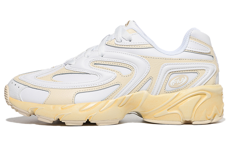 FILA Low-Top Daddy Shoes Yellow/White 1RM01955E_920