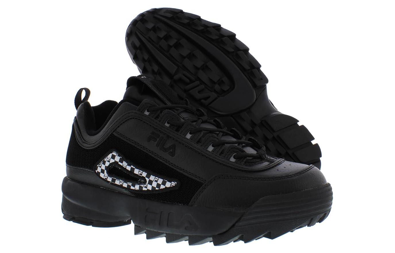 FILA Low-Top Running Shoes 'Black' 圖 4