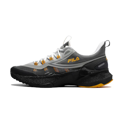 FILA Low-Top Running Shoes 'Grey Black'