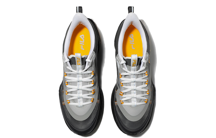 Shop Chaussures de Running Basses FILA ''Gris Noir'' 1RM01672D_006