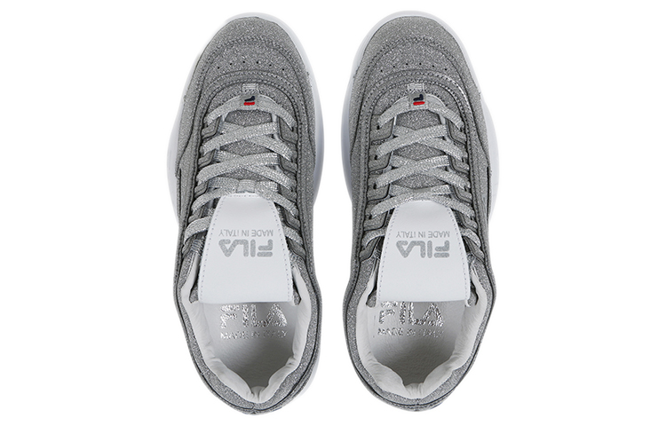 Shop Baskets basses FILA Running Gris FS1HTB1450F_SIL