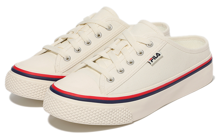 Lookbook FILA Lage Slip-on Sneakers ''Cream Rood'' 1XM01593E_100