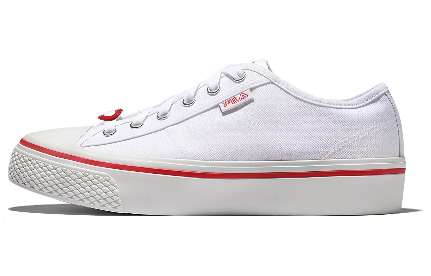 FILA Low-Top Sneakers V-Day Collection 'White Red' 1XM01774E_121
