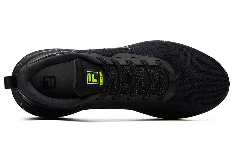 Shop FILA ロー ブラック/グリーンシルバー A12M112205FBS