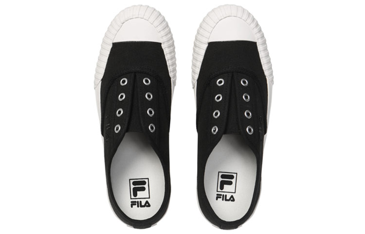Lookbook FILA Low Canvas Shoes Black 1XM01005_013