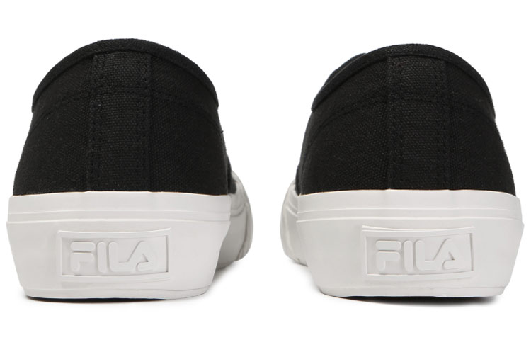 Shop FILA Low Canvas Shoes Black 1XM01005_013