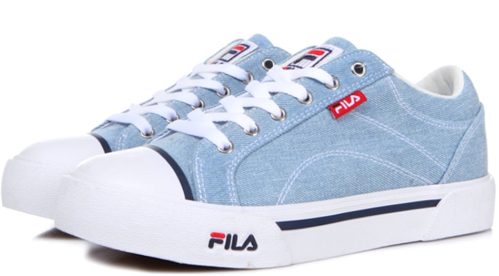 FILA Low Canvas Sneakers Blue FS1SIB1272X_BLU Order FILA Low Canvas Sneakers Blue FS1SIB1272X_BLU