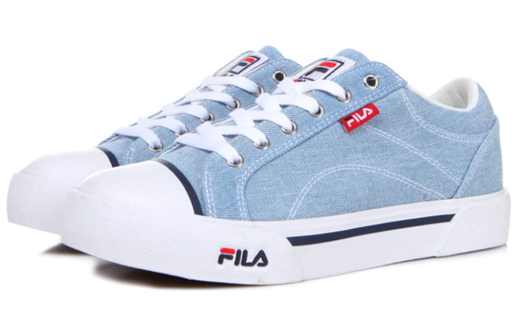 Order FILA Low Canvas Sneakers Blue FS1SIB1272X_BLU