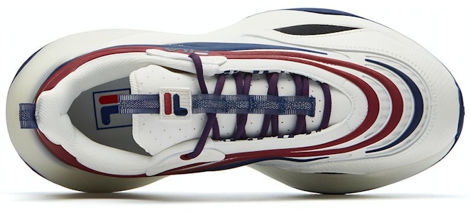 Kasut Lari Rendah FILA 'Putih Navy' T12M135204FBB Shop Kasut Lari Rendah FILA 'Putih Navy' T12M135204FBB