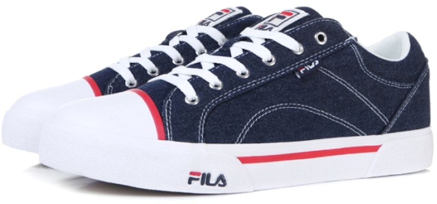Fila 斐樂 低筒板鞋 藍白 韓風 Order Fila 斐樂 低筒板鞋 藍白 韓風