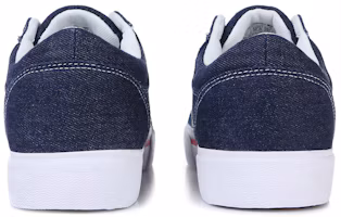 Shop Fila 斐樂 低筒板鞋 藍白 韓風