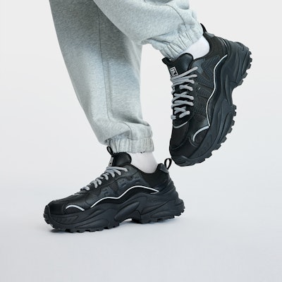 FILA Low‑Top Trendy Comfort Shoes 'Black' F12M331109FBK 1