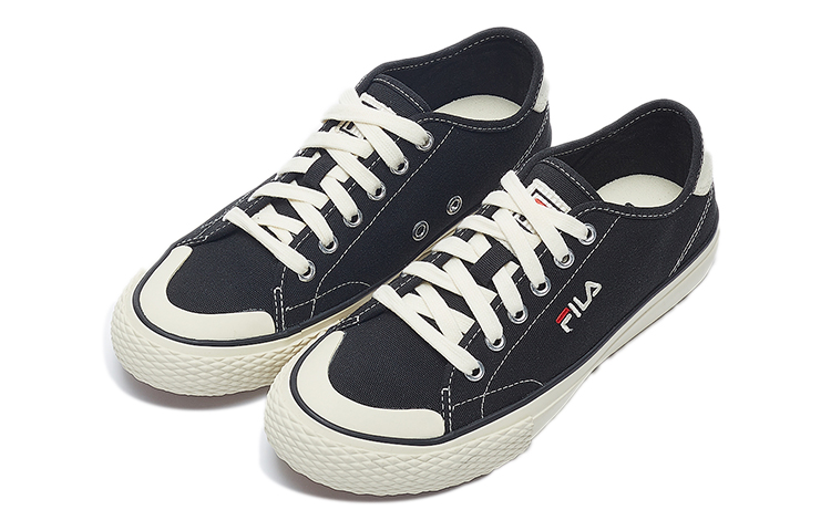 Lookbook FILA Baskets Basses Décontractées ''Noir Blanc'' 1XM01001D_013