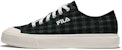 FILA Low-Top Sneakers 'Hitam Putih Hijau' 1XM01595D_321