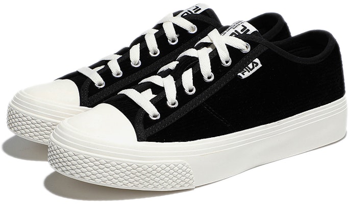 FILAローカットキャンバススニーカー (ブラック) 1XM01681D_001 Lookbook FILAローカットキャンバススニーカー (ブラック) 1XM01681D_001