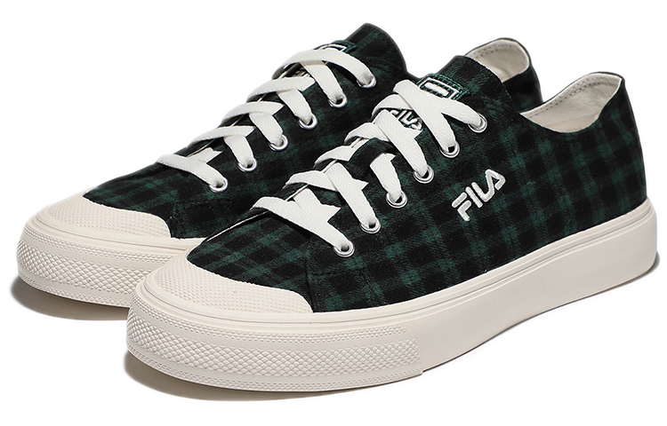 Lookbook 휠라 로우탑 스니커즈 (검/흰/녹) 1XM01595D_321