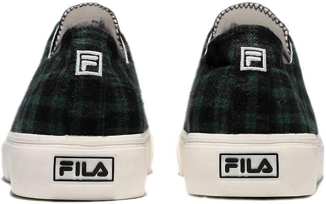 FILA Low-Top Sneakers 'Hitam Putih Hijau' 1XM01595D_321 Purchase FILA Low-Top Sneakers 'Hitam Putih Hijau' 1XM01595D_321