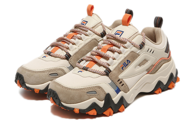 FILA Low-Top Daddy Shoes Ivory/Orange 圖 3