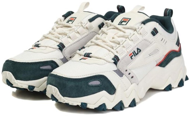 FILA Kasut Daddy Rendah Putih/Hijau 1JM00801D_143 Lookbook FILA Kasut Daddy Rendah Putih/Hijau 1JM00801D_143