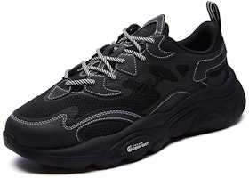 斐乐低帮跑鞋‘黑色’ T12M115206FBK Lookbook 斐乐低帮跑鞋‘黑色’ T12M115206FBK