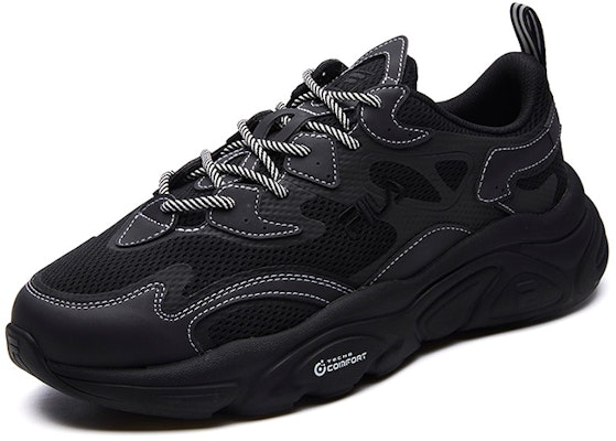 FILA Low Top Running Shoes 'Black' T12M115206FBK Lookbook FILA Low Top Running Shoes 'Black' T12M115206FBK