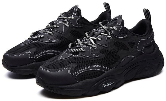 FILA Low Top Running Shoes 'Black' T12M115206FBK Shop FILA Low Top Running Shoes 'Black' T12M115206FBK